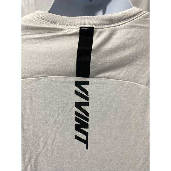 Vivint Employee White Shirt Men's XL White Drop T -Spandex blend stretch- - Picture 4 of 12